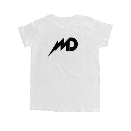 MD Logo - Womens White T-Shirt